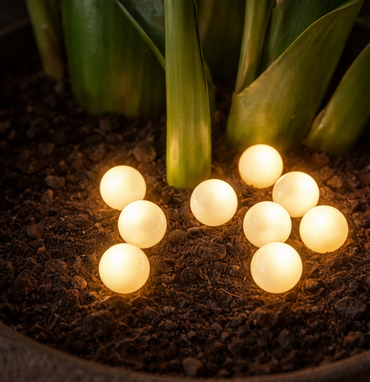Glowing LED Mini Balls - Decorative Lights