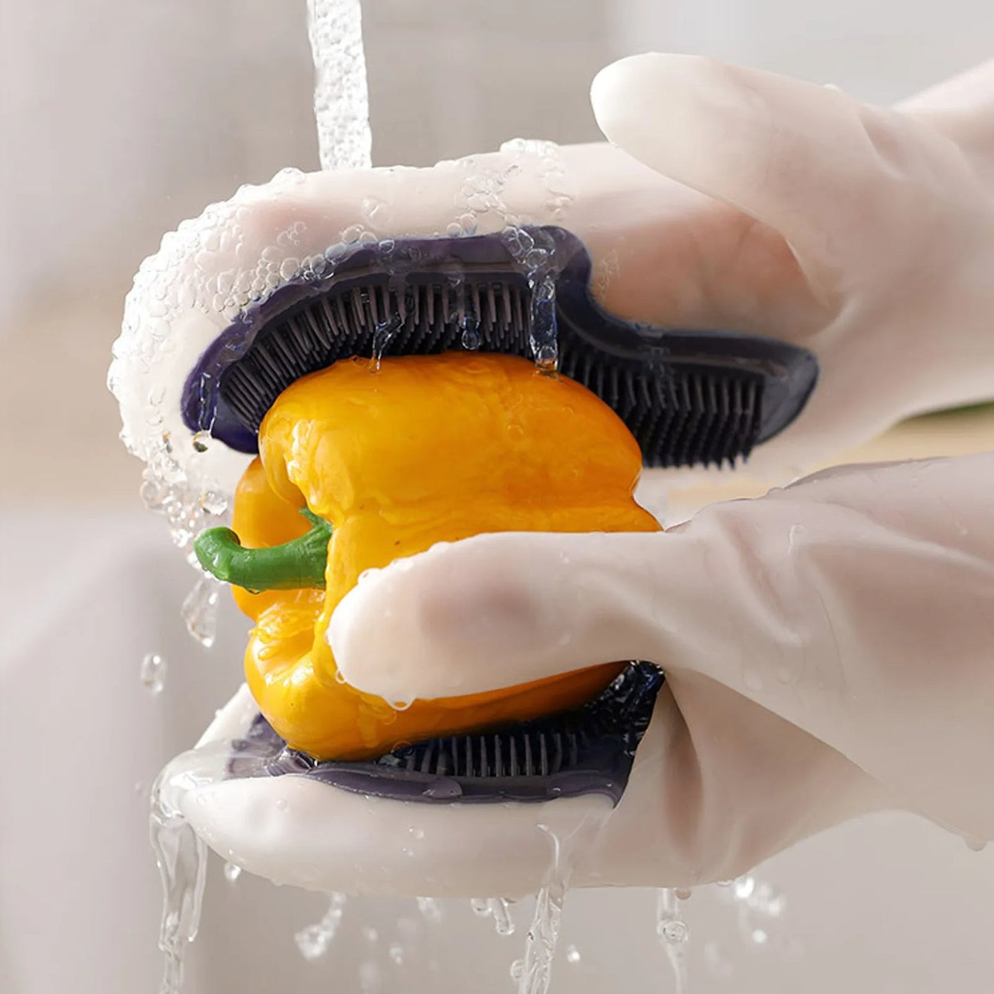 Silicone Dishwashing Gloves ( Imported )
