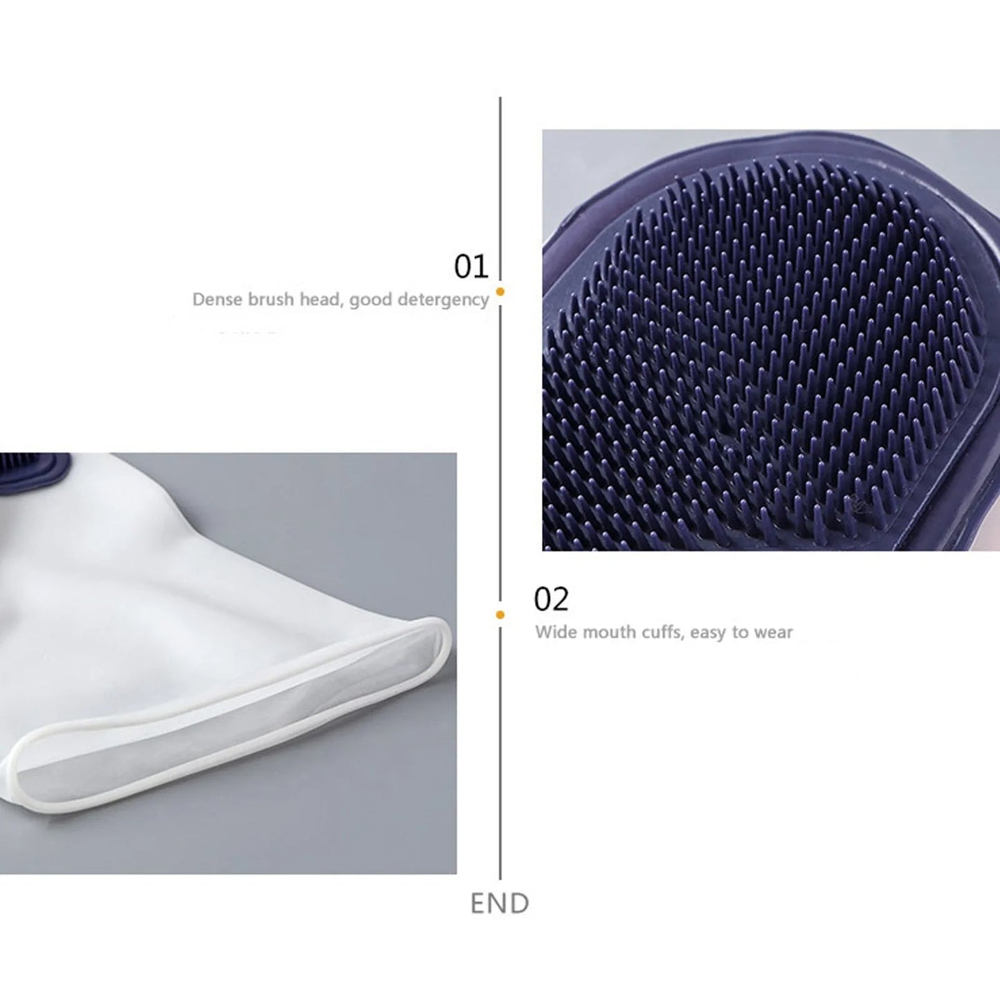 Silicone Dishwashing Gloves ( Imported )
