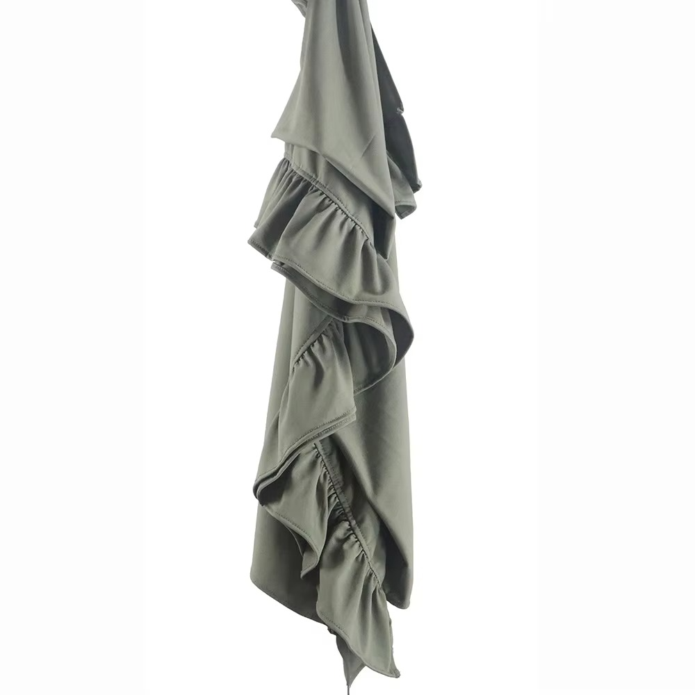 Crinkle/Curly Hijab for Muslim Women – Stylish Scarf & Shawl