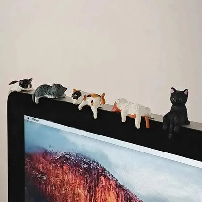 Hand-Painted Mini Cat Figurines