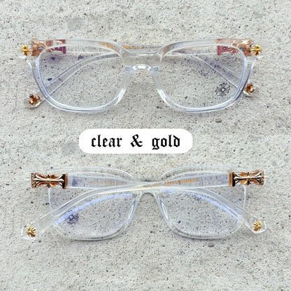 Unisex Rectangle Anti‑Blue Light Glasses Frame