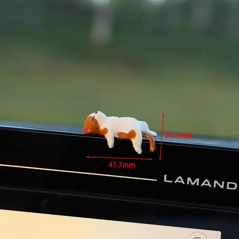 Hand-Painted Mini Cat Figurines