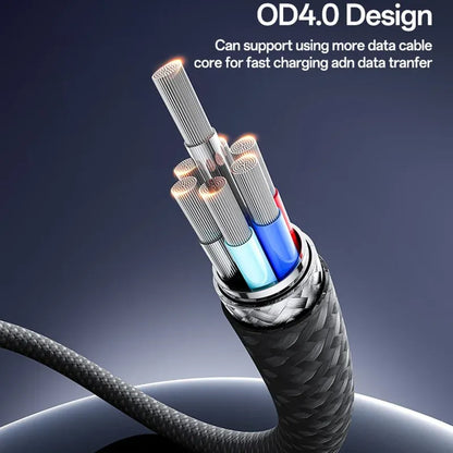 USB C to USB C Data Cable PD 60W Fast Charging Wire with Lanyard