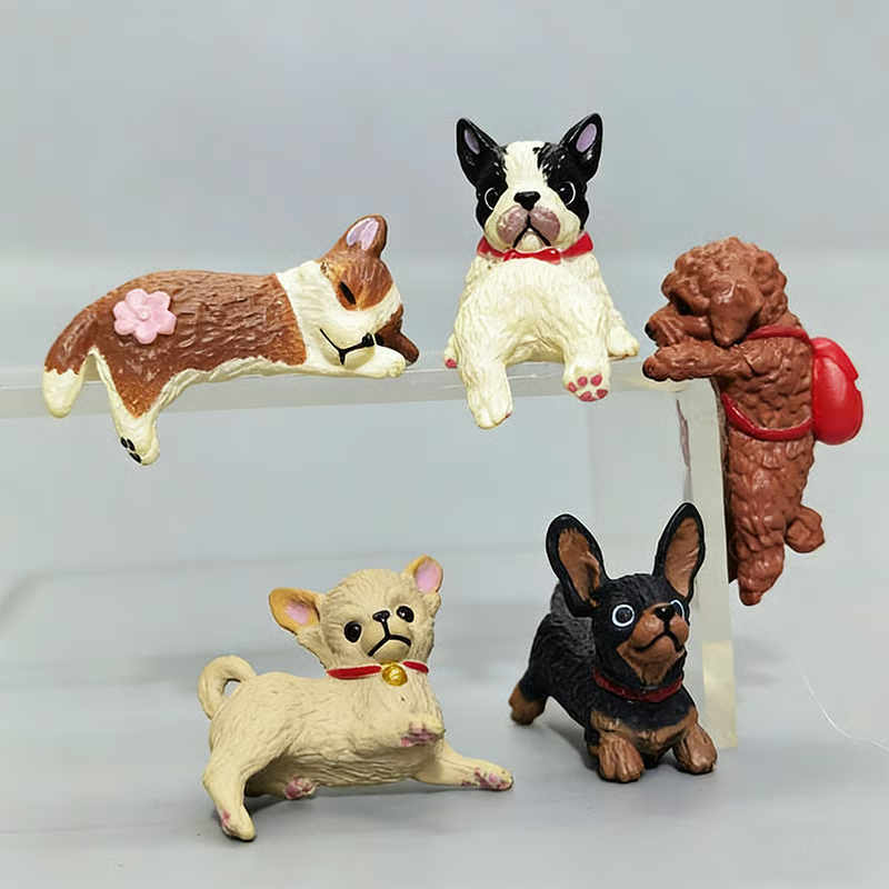 Hand-Painted Mini Cat Figurines