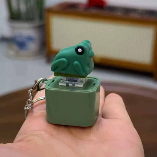 Frog Croaking Fidget Toy ( Rechargeable + Emergency Powerbank )