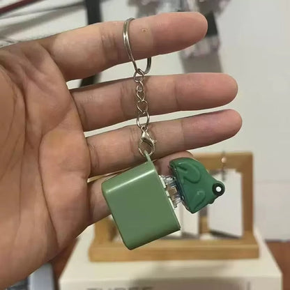 Frog Croaking Fidget Toy ( Rechargeable + Emergency Powerbank )