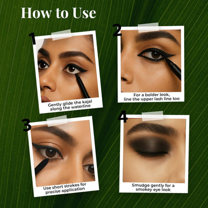 Naynam Retractable Eyeliner + Kajal