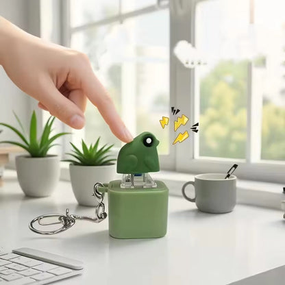 Frog Croaking Fidget Toy ( Rechargeable + Emergency Powerbank )