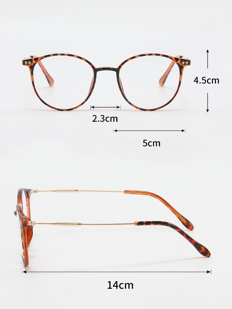 Leopard Women Glasses
