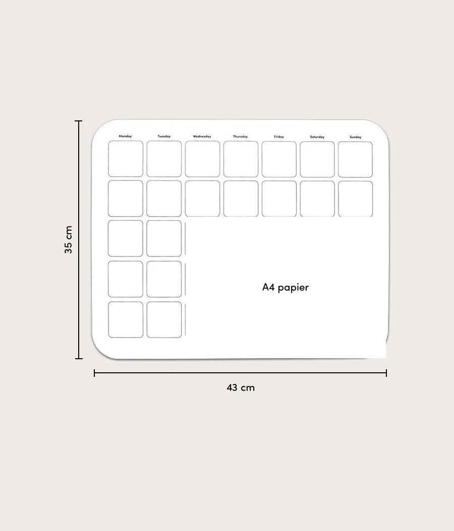 Multipurpose Wall Sticky Planner