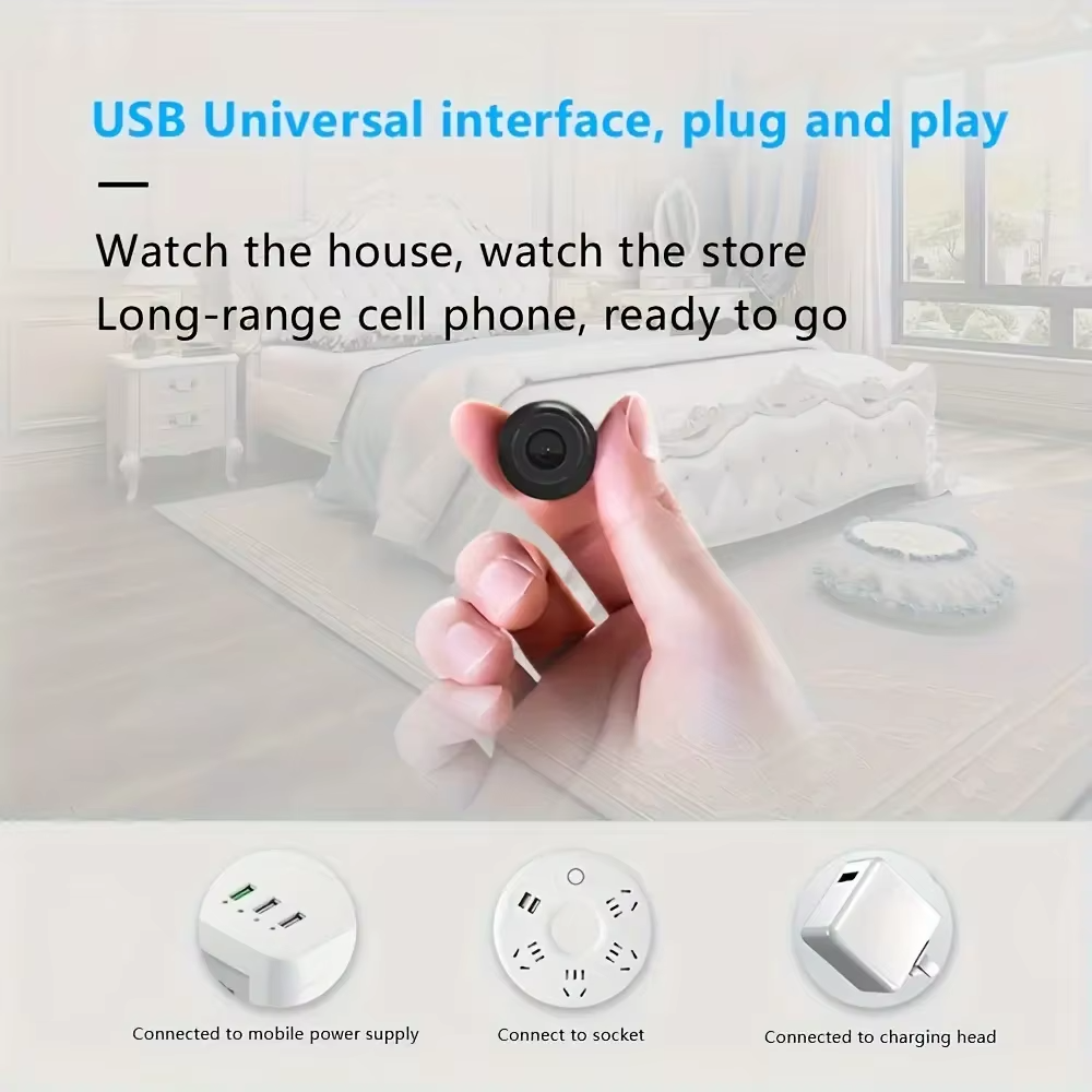 Hidden and Tiny  Camera HD Night Vission