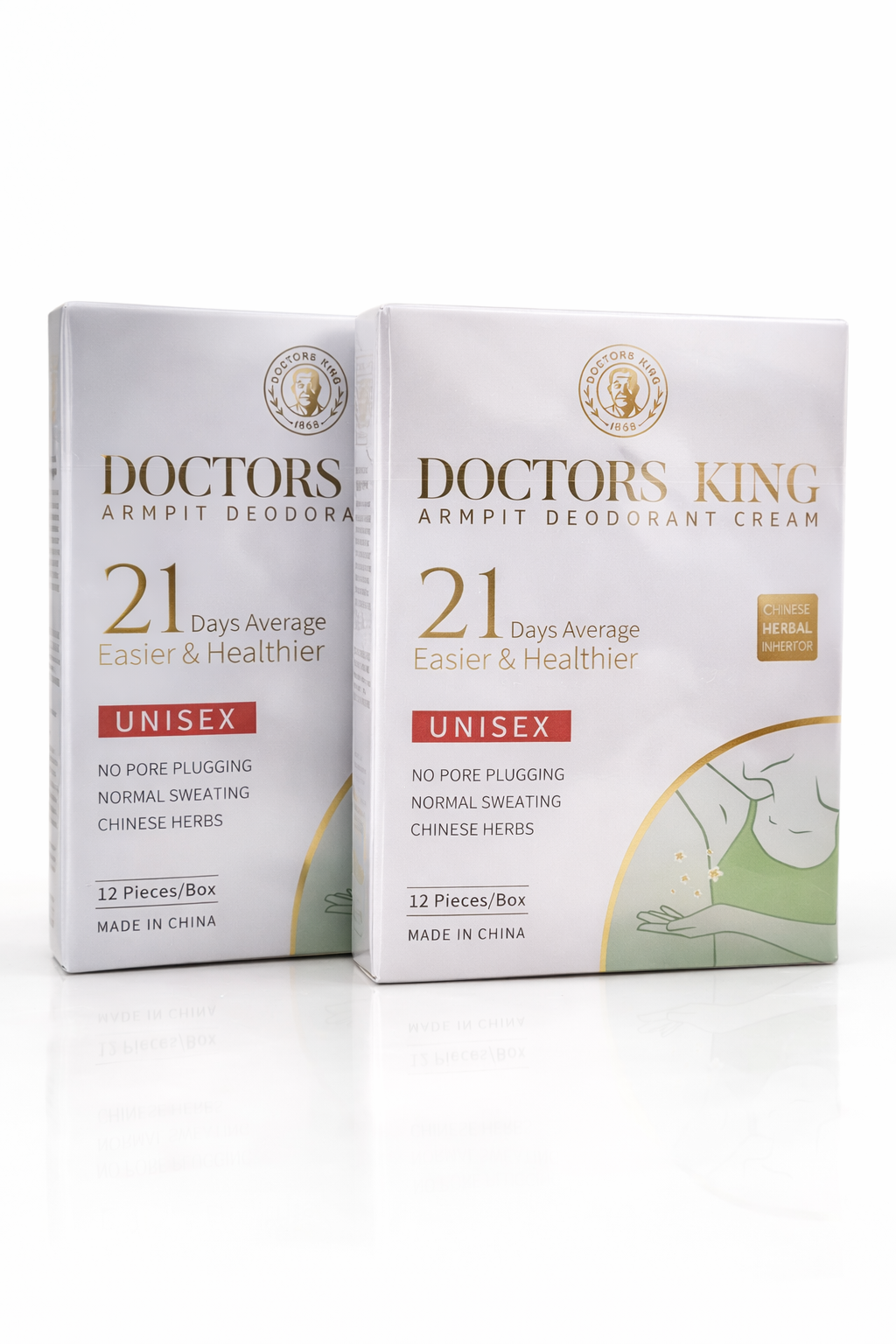 Herbal Long‑Lasting Deodorant Cream – 21 Days Odor Protection