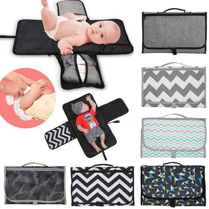 Portable Waterproof Baby Diaper & Clothes Changing Pad