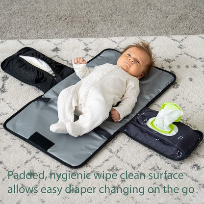 Portable Waterproof Baby Diaper & Clothes Changing Pad