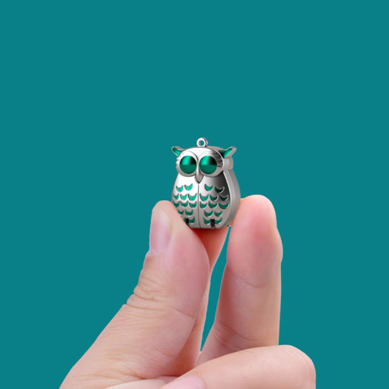 Mini Foldable Stainless Steel Owl Nail Clippers