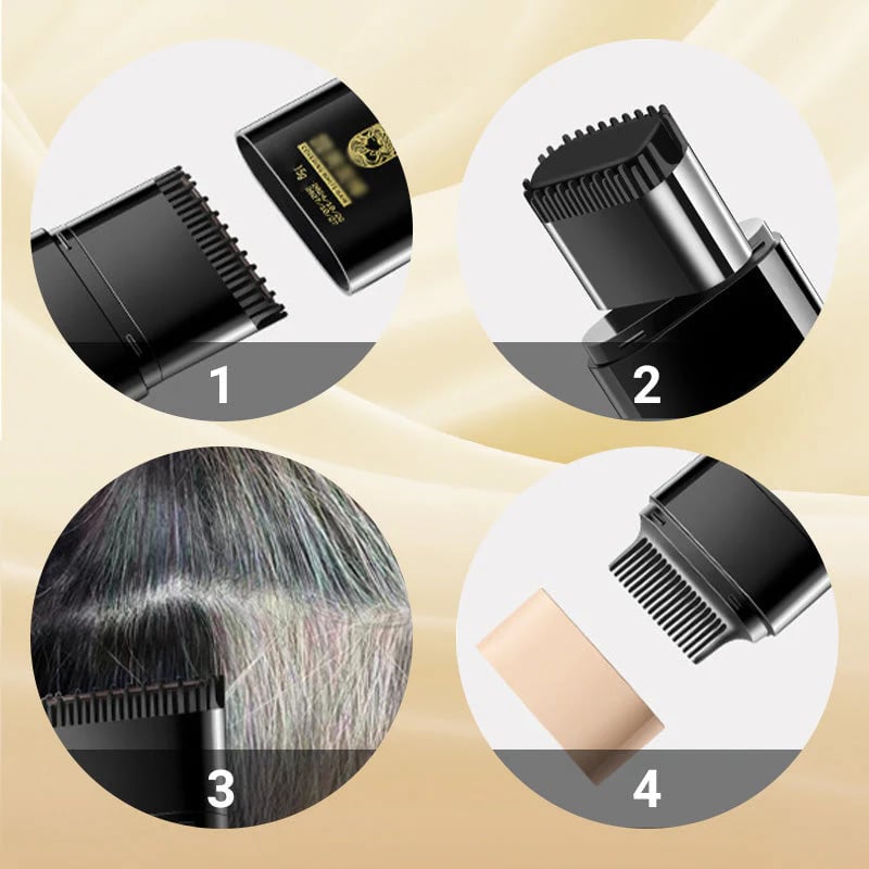 Unisex Double Ended Hair Dyeing Comb + ( Free Hair Grabber Set  )